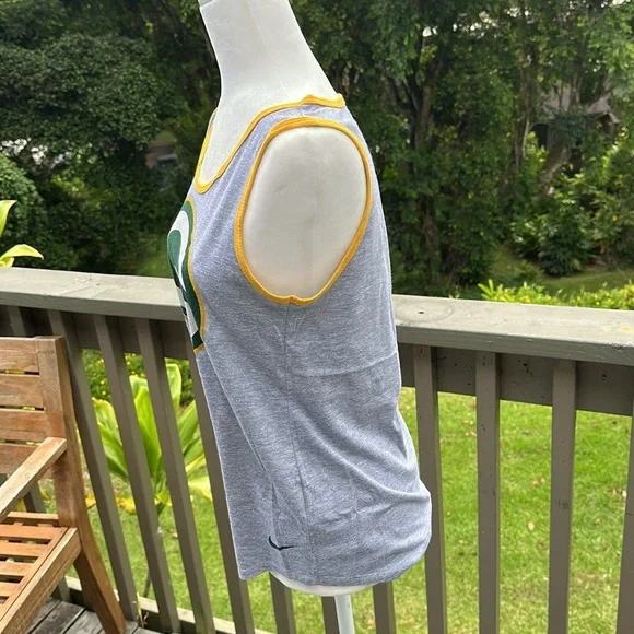 Nike Women's Green Bay Packers Gray Tank Top - Picture 2 of 6